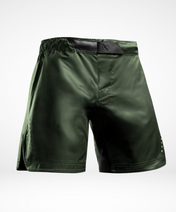Shorts de MMA Hayabusa Core Mid – Vert foncé
