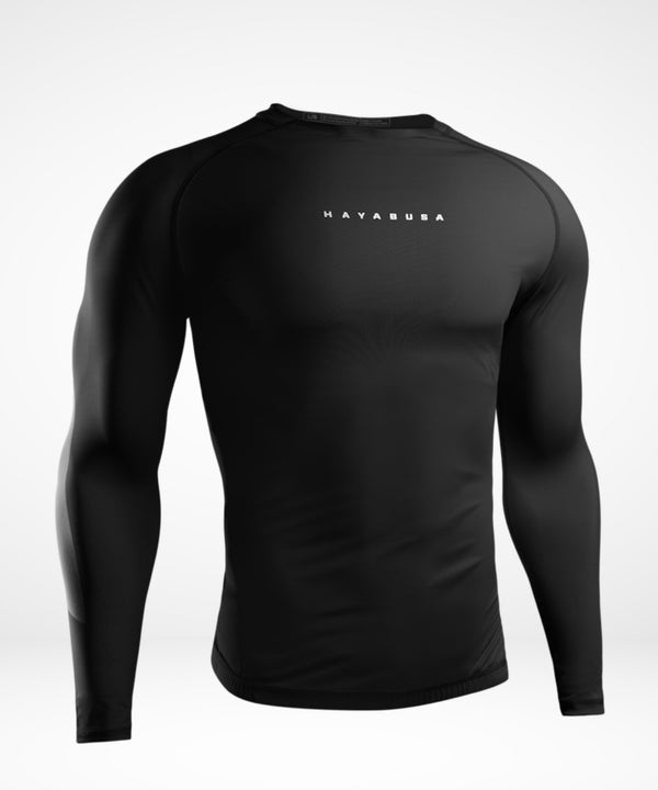 Hayabusa Rashguard Core Dlouhé rukávy – Černý