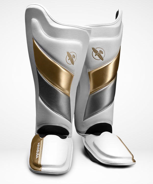 Chrániče holení Hayabusa T3 – Bílá/Zlatá
