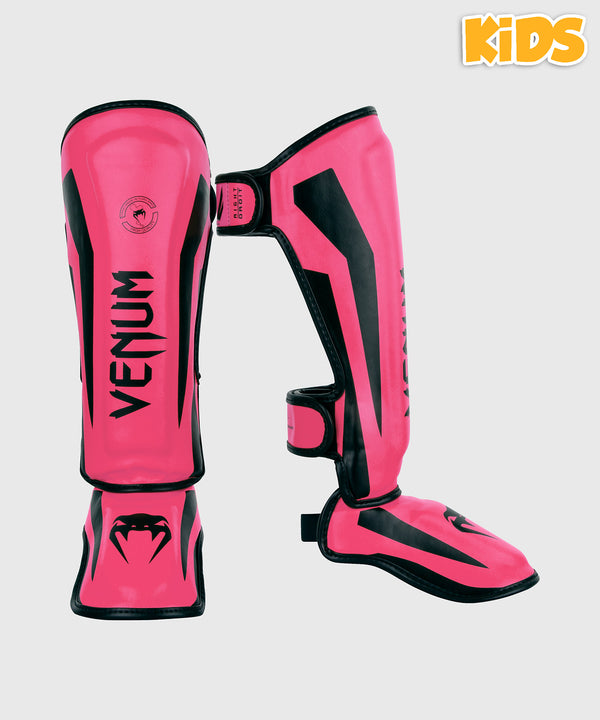 Venum Skinnebensbeskyttere Elite Børn - Neon Pink