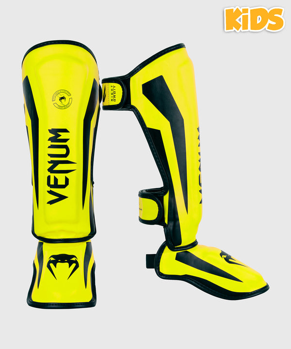 Venum Skinnebensbeskyttere Elite Børn - Neon gul