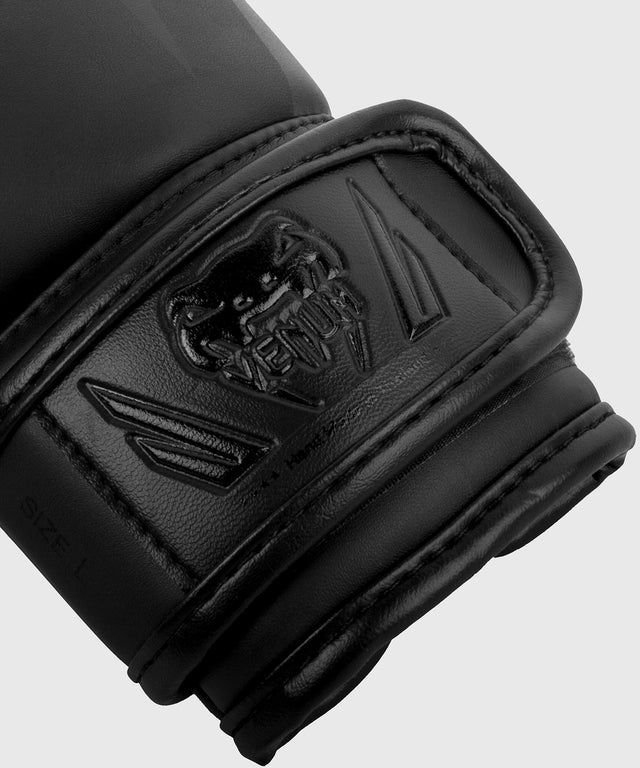 Venum Boxhandschuhe Elite Kinder – Schwarz