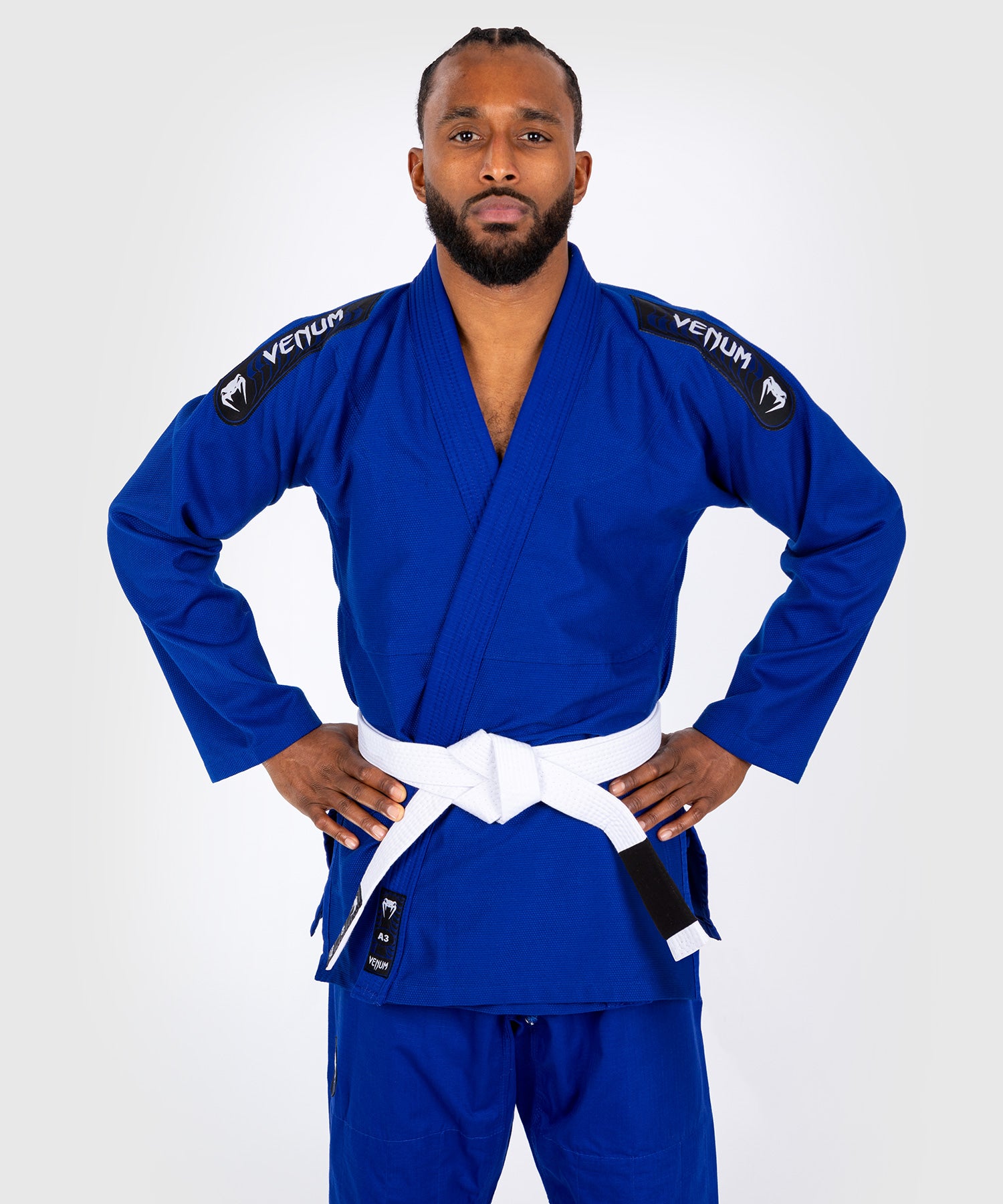 Venum BJJ Gi First – Modré – vč. bílé pásky