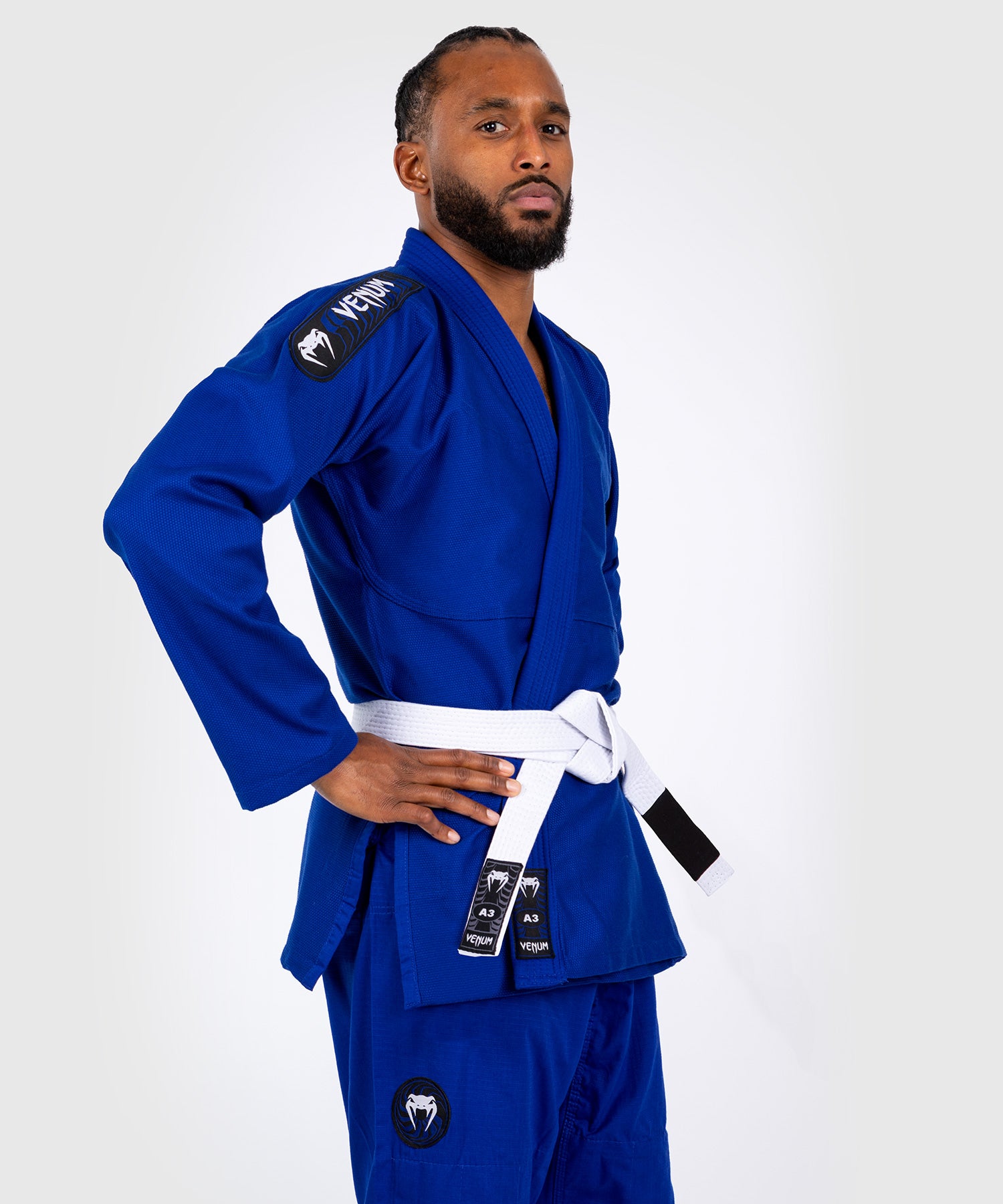 Venum BJJ Gi First – Modré – vč. bílé pásky