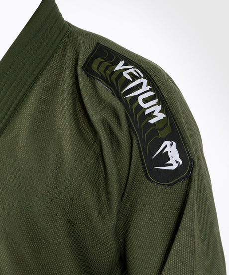 Kimono BJJ Venum First – Khaki/Zielone – w zestawie biały pas