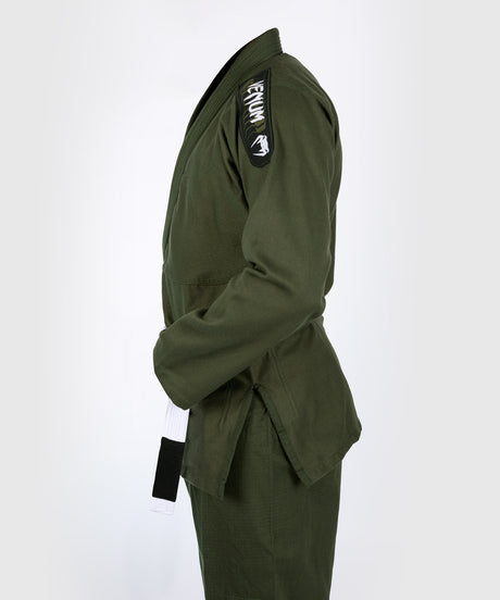 Kimono BJJ Venum First – Khaki/Zielone – w zestawie biały pas