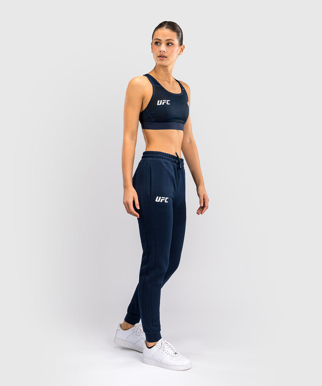 Calças de treino Venum UFC Fusion Fight Week para mulher – Azul-marinho