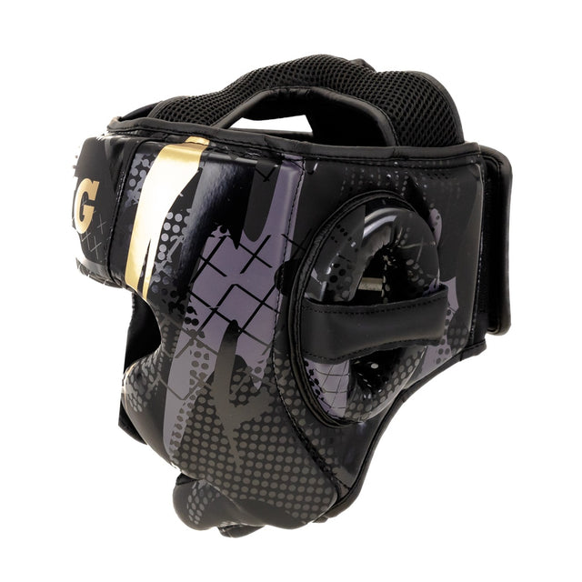Casco da boxe King Pro Boxing KPB/HG Shogun – Nero/Oro