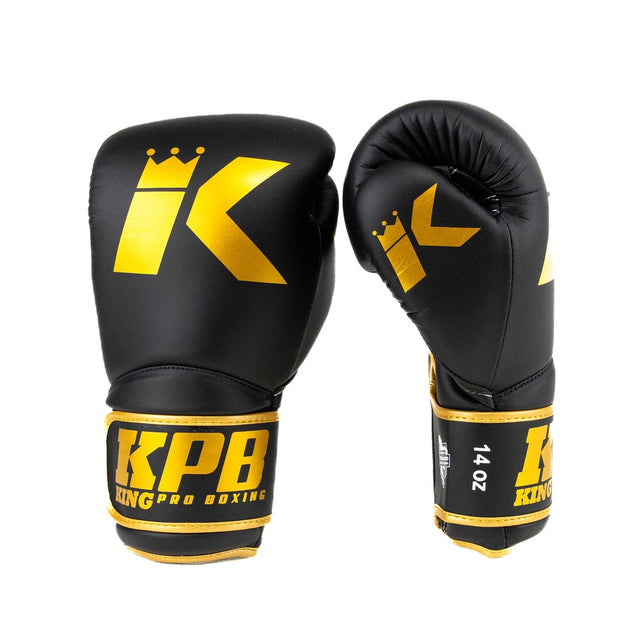 King Pro Boxing Boxningshandskar BGK – Svart/Guld