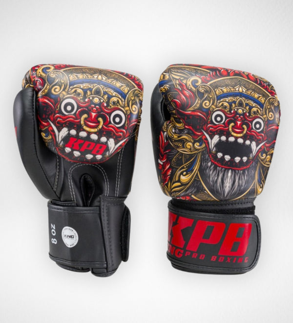 Gants de boxe King Pro Boxing BG Baron – Noir/Rouge/Or