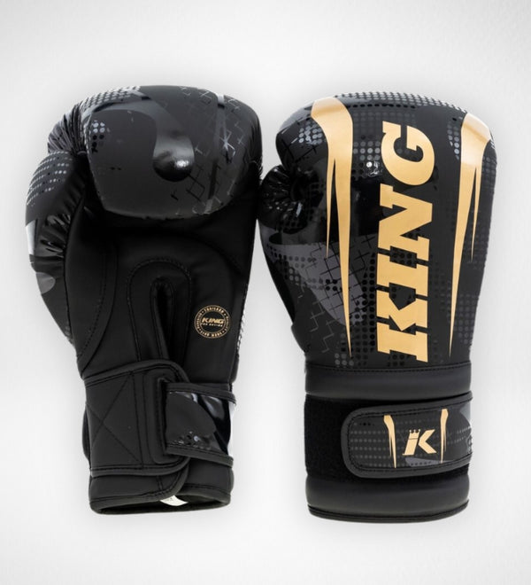 King Pro Boxing Boksehandsker Shogun – Sort/Guld