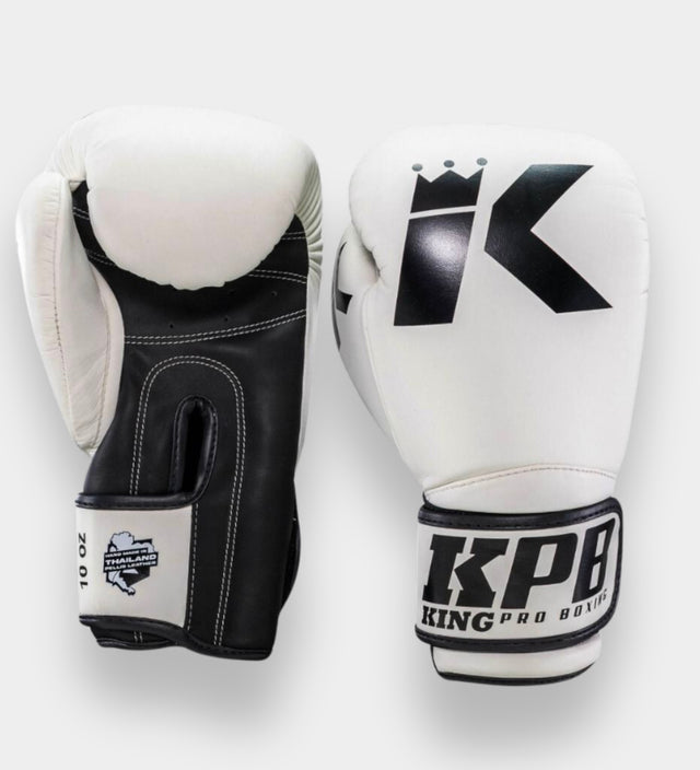 Guantoni da boxe King Pro Boxing BGK1 – Bianco/Nero