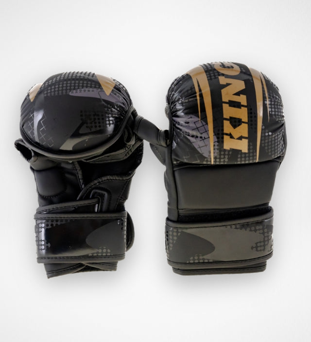 Guanti da sparring MMA King Pro Boxing Sparring Shogun – Nero/Oro