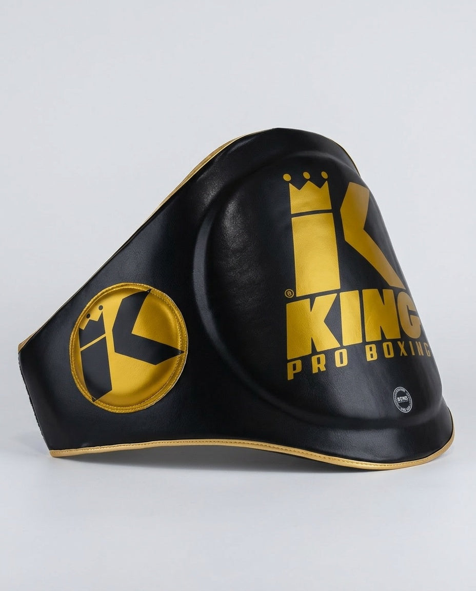 Protector abdominal King Pro Boxing - Negro/Oro