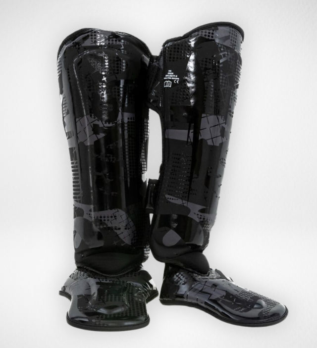 Caneleiras King Pro Boxing Shogun – Preto/Preto