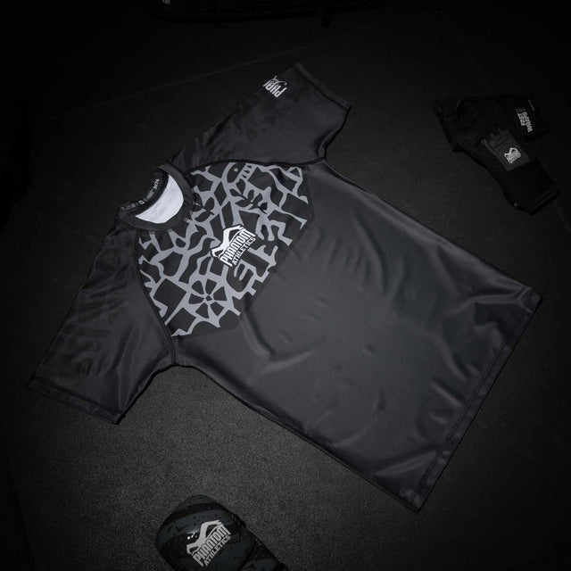 Rashguard Phantom Athletics Groundgame – Černá/Šedá