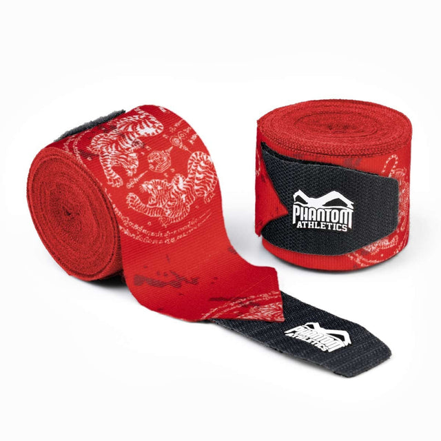 Phantom Athletics Boxerské bandáže Sak Yant – Červené