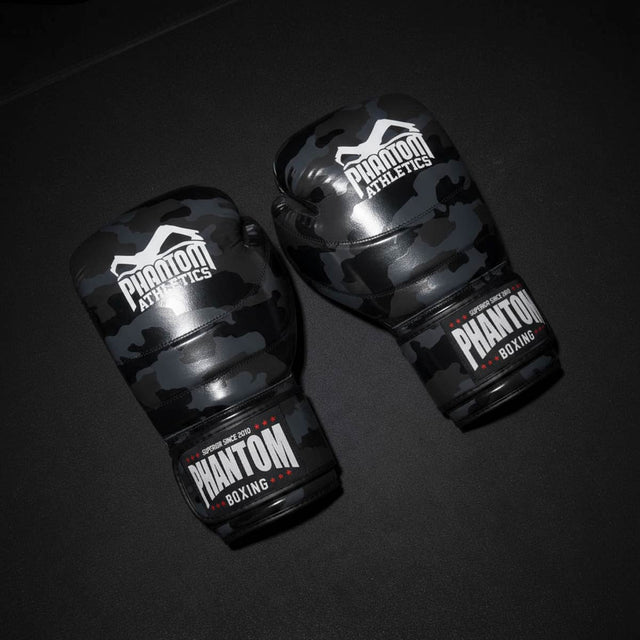Guantoni da boxe Phantom Athletics Camo – Nero
