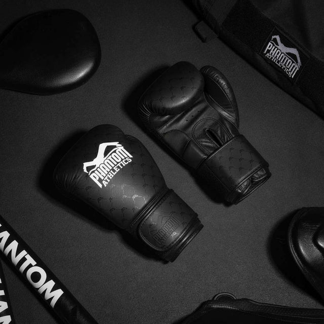 Gants de boxe Phantom Athletics Elite – Noir