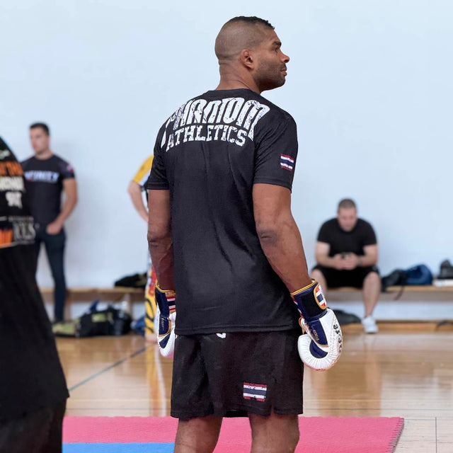 Phantom Athletics Muay Thai shorts EVO - Sort/Grå