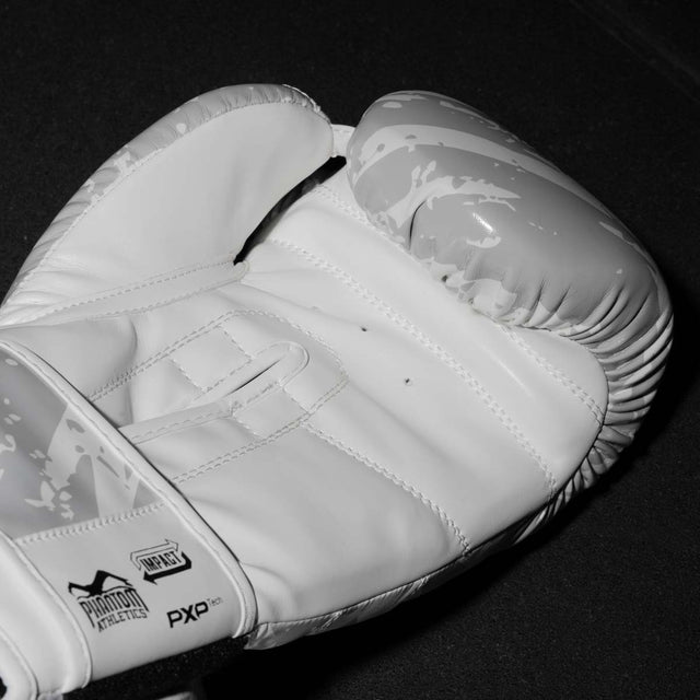 Luvas de boxe Phantom Athletics Camo Tiger – Branco