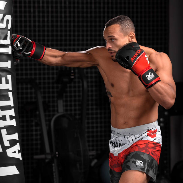 Guantoni da boxe Phantom Athletics Raider – Rosso/Nero