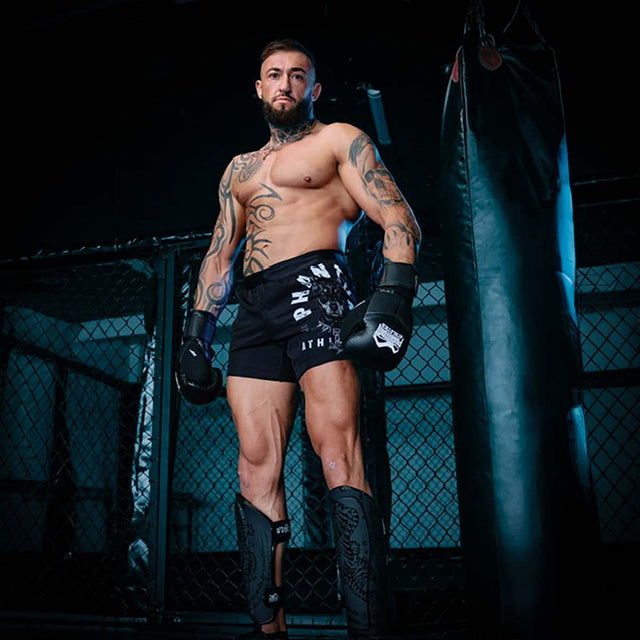Calções de MMA Phantom Athletics Fusion Dobermann – Preto