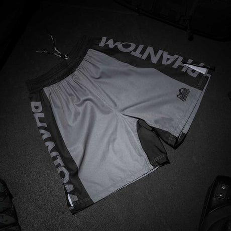 Calções de MMA Phantom Athletics EVO Apex – Cinzento