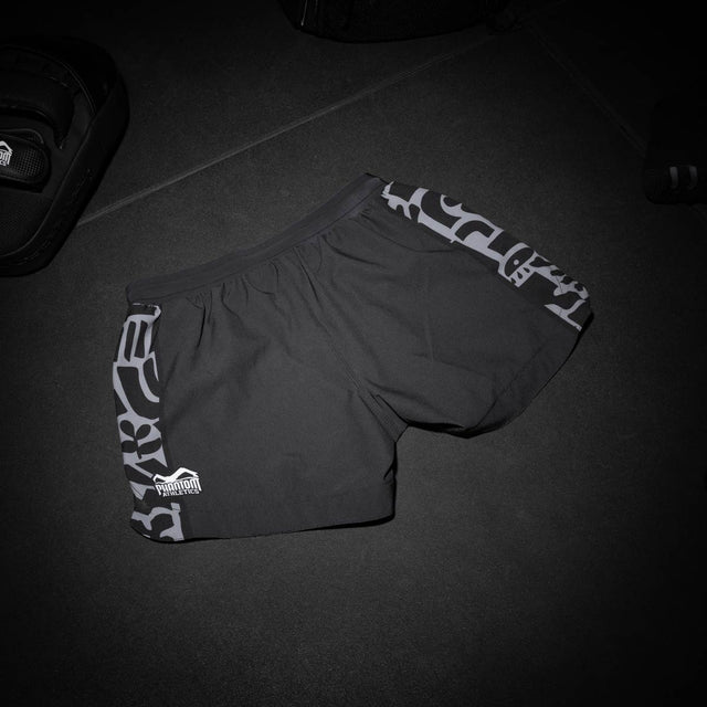 Phantom Athletics MMA-shorts Fusion-R Groundgame – Sort/Grå
