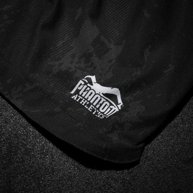 Pantaloncini MMA Phantom Athletics Fusion-R Diablo - Nero/Bianco