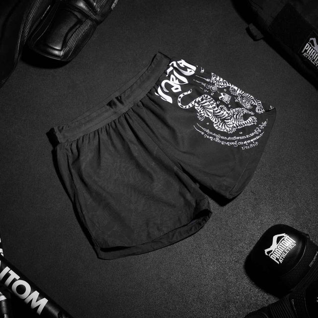 Phantom Athletics Muay Thai-shorts Fusion – Svart