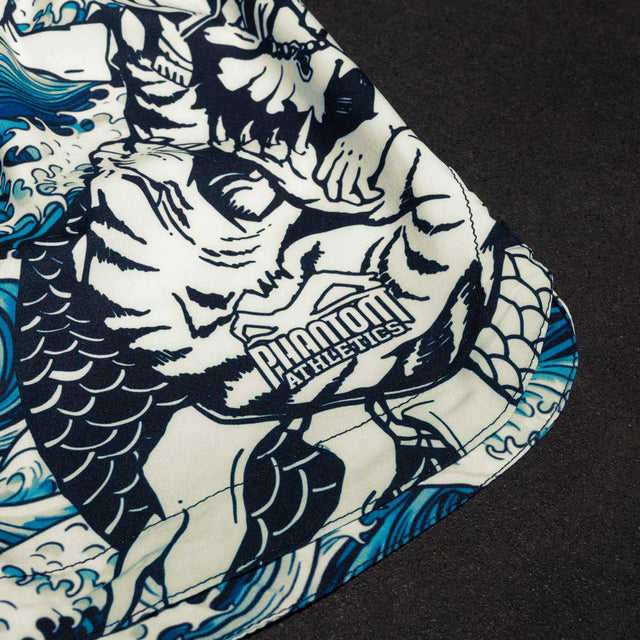 MMA trenky Phantom Athletics Fusion Tsunami – Modré