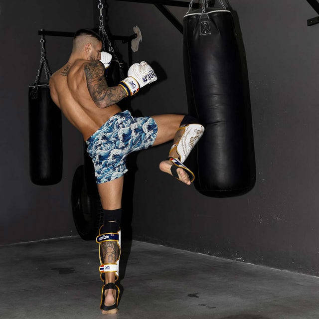 MMA trenky Phantom Athletics Fusion Tsunami – Modré