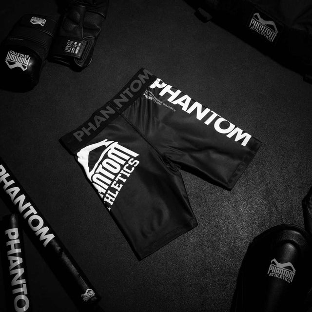 Pantaloncini a compressione Phantom Athletics Vector Team – Nero