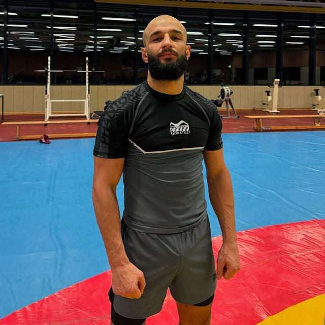 Phantom Athletics Rashguard EVO Apex Kurzarm – Grau
