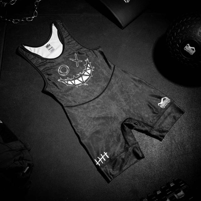 Phantom Athletics Worstelsinglet EVO Serious - Sort