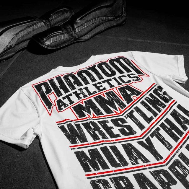 Phantom Athletics T-Shirt EVO MMA Sports - Hvid
