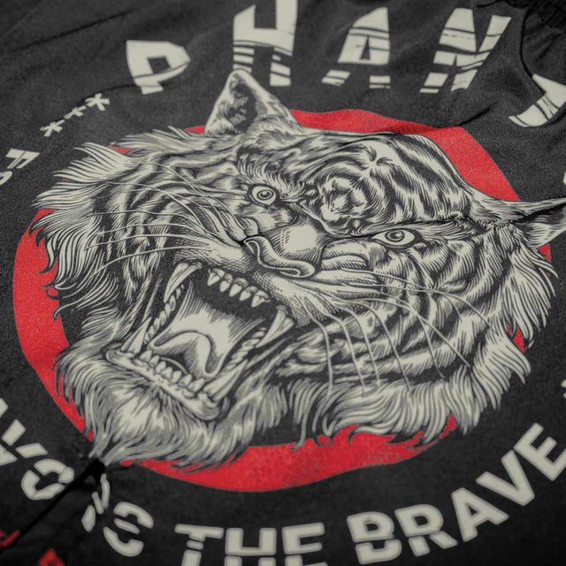 Phantom Athletics MMA Shorts EVO Tiger Unit - Zwart/Tiger