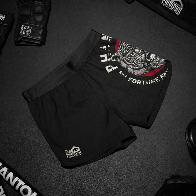 Phantom Athletics MMA-shorts Fusion Tiger Unit - Sort