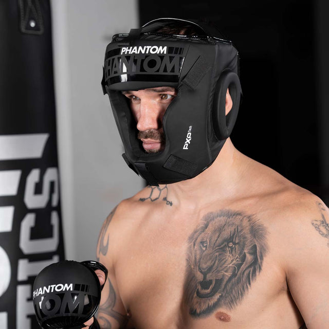 Phantom Athletics Kopfschutz Apex Cage – Schwarz