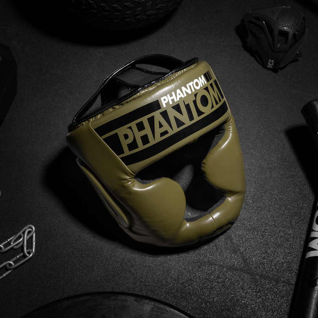 Casque de boxe Phantom Athletics Apex Full Face – Vert
