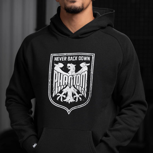 Phantom Athletics Hoodie Germany – Černá/Bílá