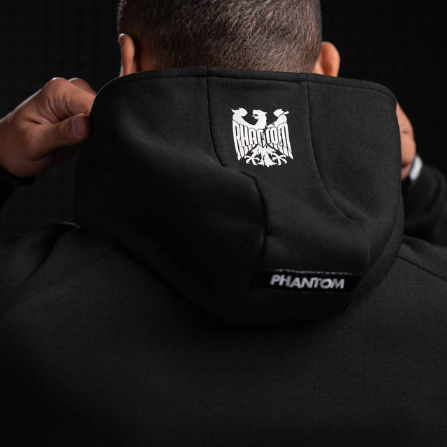 Phantom Athletics Hoodie Germany – Černá/Bílá