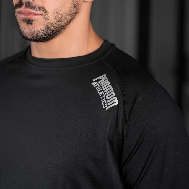 Phantom Athletics Tactic Long Sleeve Training T-Shirt - Black