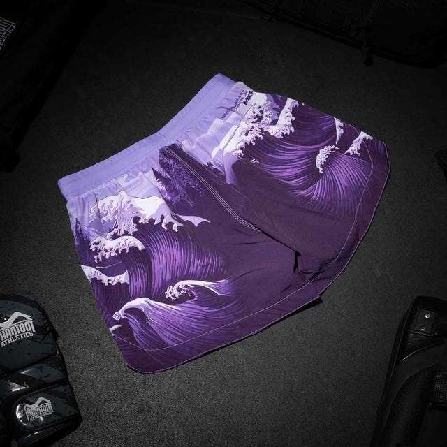 Phantom Athletics MMA Shorts FUSION-R Tsunami - Paars