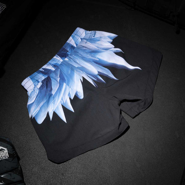 Shorts de MMA Phantom Athletics Fusion-R Iceman – Noir/Bleu