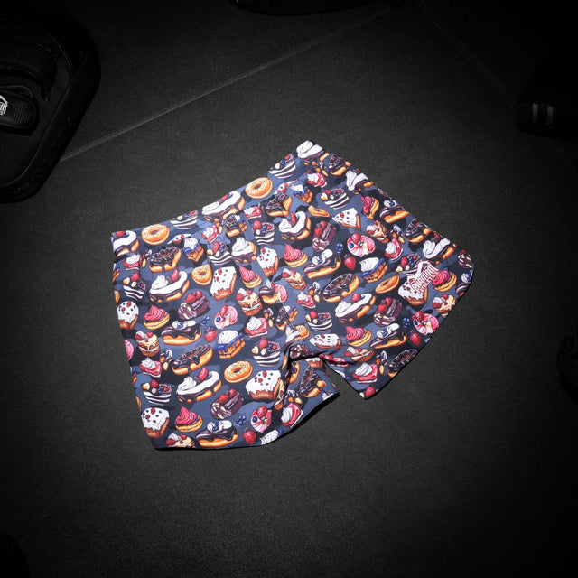 Phantom Athletics MMA Shorts Fusion-R Desert Camo – Black