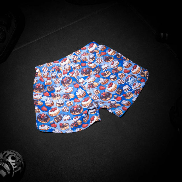Phantom Athletics MMA Shorts Fusion-R Desert Camo - Blauw