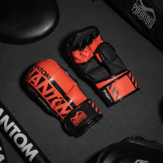 Phantom Athletics APEX MMA-Handschuhe – Neon Rot