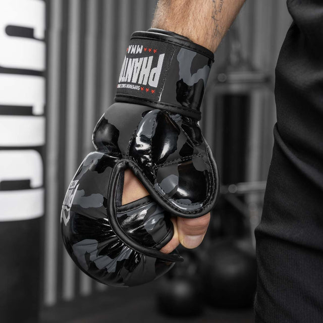 Phantom Athletics MMA-handsker APEX – Sort/Camo